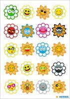 Etiket HERMA 3668 crazy zonnen puffy - thumbnail