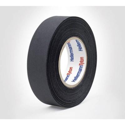 HellermannTyton HTAPE-PROTECT180-PET-BK 712-10002 Textieltape (l x b) 25 m x 19 mm 1 stuk(s) HellermannTyton HTAPE-PROTECT180-PET-BK 712-10002 Textieltape (l x b) 25 m x 19 mm 1 stuk(s)