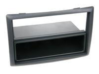 2-DIN Paneel Renault Mégane Dubbele -ISO 2002-2010 Kleur: Zwart - thumbnail