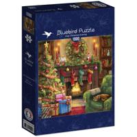 Cozy Christmas Evening Puzzel 1000 stukjes - thumbnail