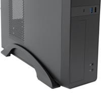 ATX Semi-toren BehuizingCoolBox T310 Zwart - thumbnail