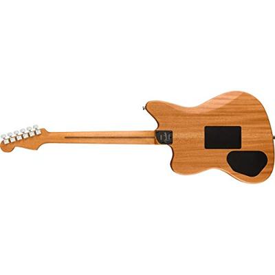 Fender American Acoustasonic Jazzmaster Natural met deluxe gigbag