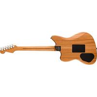 Fender American Acoustasonic Jazzmaster Natural met deluxe gigbag - thumbnail