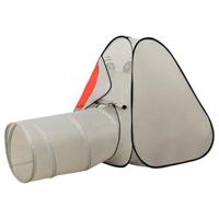 VidaXL Kinderspeeltent olifant 174x86x101 cm grijs - thumbnail