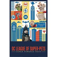 Poster DC Super Pets Activate 61x91,5cm - thumbnail