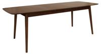 Sohome Uitschuifbare Eettafel 'Montreux' Walnoot, 180-219 x 90cm - thumbnail