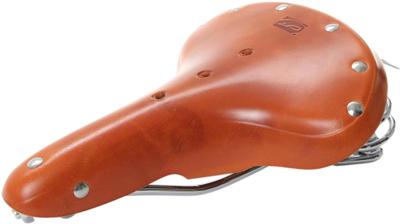 CONTEC zadel "classic exclusiv touring herren" ct saddle cl. excl. tour. leather gents honey