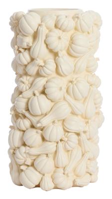 Light & Living Vaas 'Pumpkin' 49cm, kleur Crème