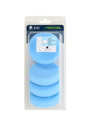 Festool PS STF D80x20 BL/5 Poetsspons VE=5 - 202001
