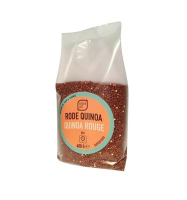 Greenage Quinoa rood bio 400 Gram Greenage Quinoa rood bio 400 Gram