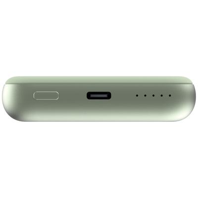 Verbatim Charge n Go Magnetic Wireless Powerbank 10000 mAh Fast Charge, Quick Charge 3.0, USB PD 3.0, Adaptive Fast Charge LiPo USB-C Groen Verbatim Charge n Go Magnetic Wireless Powerbank 10000 mAh Fast Charge, Quick Charge 3.0, USB PD 3.0, Adaptive Fast Charge LiPo USB-C Groen