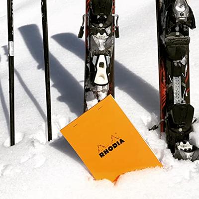 Schrijfblok rhodia a5 lijn 80vel 80gr kantln or | 10 stuks