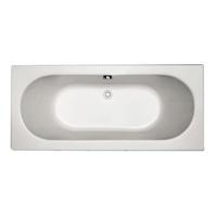 Plieger Liberty (180x80x50cm) Acryl Wit met Badpoten - thumbnail