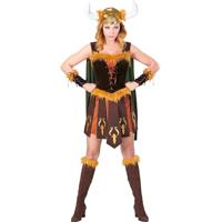 Viking Sigursdottir Vrouw Kostuum - thumbnail