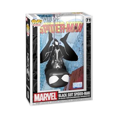 Marvel Web of Spider-Man #8 Comic Cover Funko Pop Vinyl: Black Suit Spider-Man