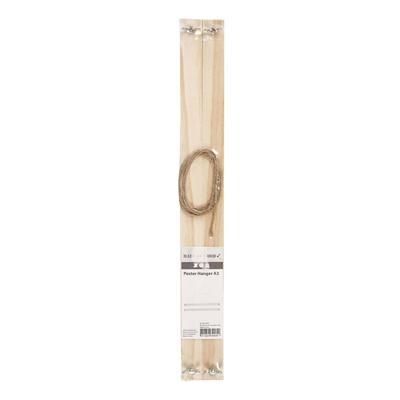 Posterhanger crea com bxhxd 33.6x2x2.2cm hout Posterhanger crea com bxhxd 33.6x2x2.2cm hout