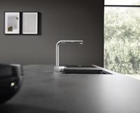 Hansgrohe Aquno Select M81 ééngreeps keukenkraan 250, uittrekbare uitloop, 2jet, chroom - thumbnail