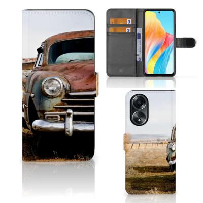 OPPO A58 4G | Telefoonhoesje met foto | Vintage Auto OPPO A58 4G | Telefoonhoesje met foto | Vintage Auto