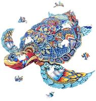 Puzzel A4 schildpad - thumbnail