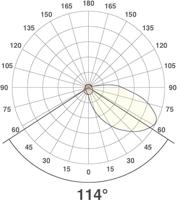 EVN LQ41802AE EVN Lichttechnik LED-wandinbouwlamp LED LED vast ingebouwd 1.8 W Antraciet - thumbnail