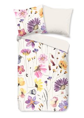 Good Morning Dekbedovertrek "bloemen" - Multi - (155x220 cm) - Katoen