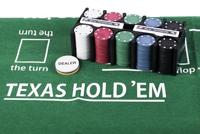Complete Pokerset met 200 chips - thumbnail