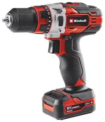 Einhell TE-CD 12/1 Li (1x2,0Ah) 4513590 Accu-schroefboormachine 12 V 2 Ah Li-ion Incl. lader, Incl. accu