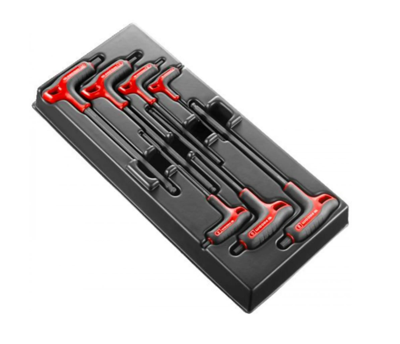 Facom Inbussleutels 6-kant met P-greep en kogelkop, metrische maten - 84TZSA.7