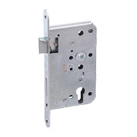 Basi 9810-6521 Insteekkamerdeurslot Zilver - thumbnail