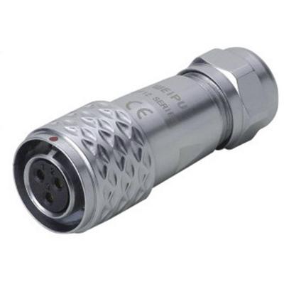 Weipu SF1210/S5 II Ronde connector Koppeling, recht Totaal aantal polen: 5 Serie (ronde connectoren): SF12 1 stuk(s)