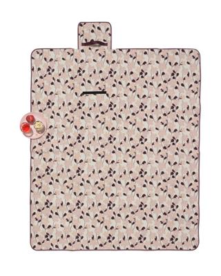 HEMA Picknickkleed 150x180cm bloemen roze