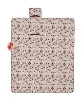 HEMA Picknickkleed 150x180cm bloemen roze - thumbnail