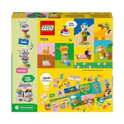 Bouwspel Lego Classic Creative Pets Multicolour - thumbnail