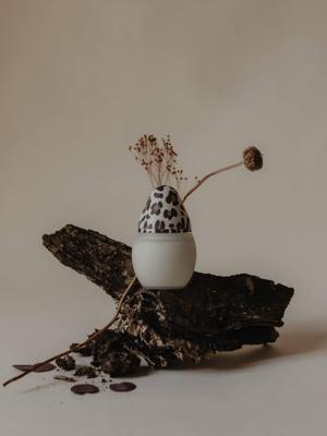 BibRond 330 ml ELHEE-fles bruin, bedrukt