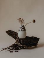 BibRond 330 ml ELHEE-fles bruin, bedrukt - thumbnail