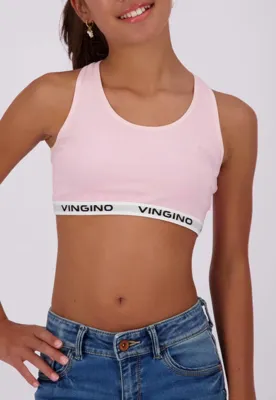 Vingino meisjes top Racer 72202 - 128 - Roze - 128 - 128 - 128