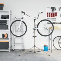 VidaXL Fietsreparatiestandaard inklapbaar 120-165 cm aluminium - thumbnail