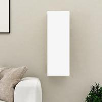 VidaXL Tv-meubel 30,5x30x90 cm bewerkt hout wit - thumbnail