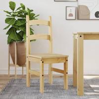 Eetkamerstoelen 2 st 40x46x99 cm massief grenenhout - thumbnail