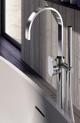 Badthermostaat Hotbath Buddy Inbouw 2-stop met Uitloop Chroom