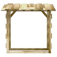 Pergola's met dak 4 st 100x90x100 cm geïmpregneerd grenenhout - thumbnail