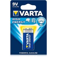 Varta High Energy 9V Alkaline batterij - thumbnail