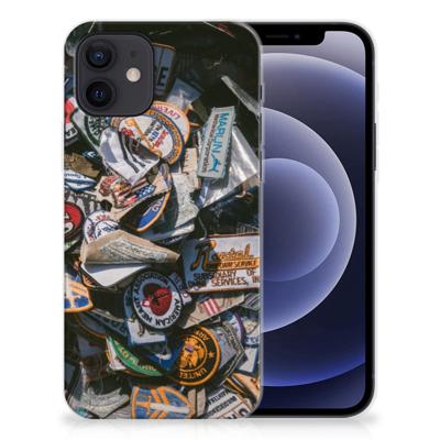 iPhone 12 | 12 Pro (6.1") | Siliconen hoesje | met foto Badges iPhone 12 | 12 Pro (6.1") | Siliconen hoesje | met foto Badges