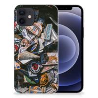 iPhone 12 | 12 Pro (6.1") | Siliconen hoesje | met foto Badges - thumbnail
