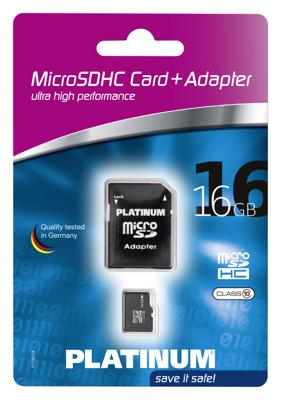 Bestmedia MicroSDHC 16GB Cl.10 flashgeheugen Klasse 10