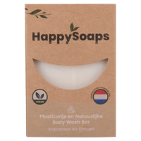 HappySoaps Kokosnoot & Limoen Body Wash Bar - thumbnail