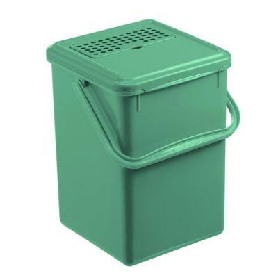 Rotho Bio Afvalemmer + Actief Koolfilter 9L Mistletoe Groen Rotho Bio Afvalemmer + Actief Koolfilter 9L Mistletoe Groen