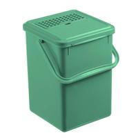 Rotho Bio Afvalemmer + Actief Koolfilter 9L Mistletoe Groen - thumbnail