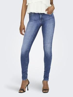 Only 15225794 Onlblush Life Mid Skinny Skinny Fit Rea12187 Medium Blue 15225794