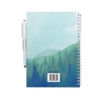 MOYU Uitwisbaar notitieboek - hardcover a5 - misty mountain - thumbnail